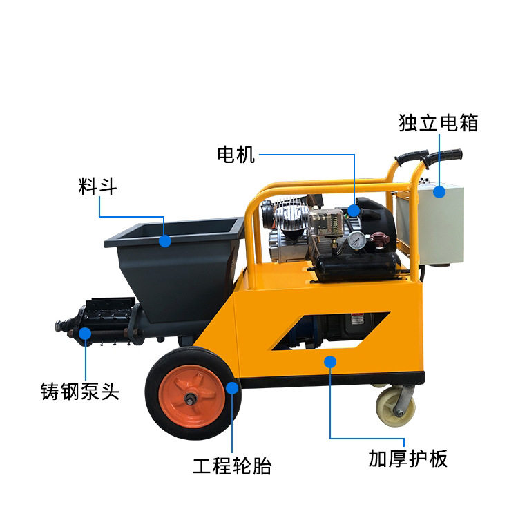 批发零售砂浆喷涂机气动砂浆喷涂机711喷涂机水泥砂浆粉墙机