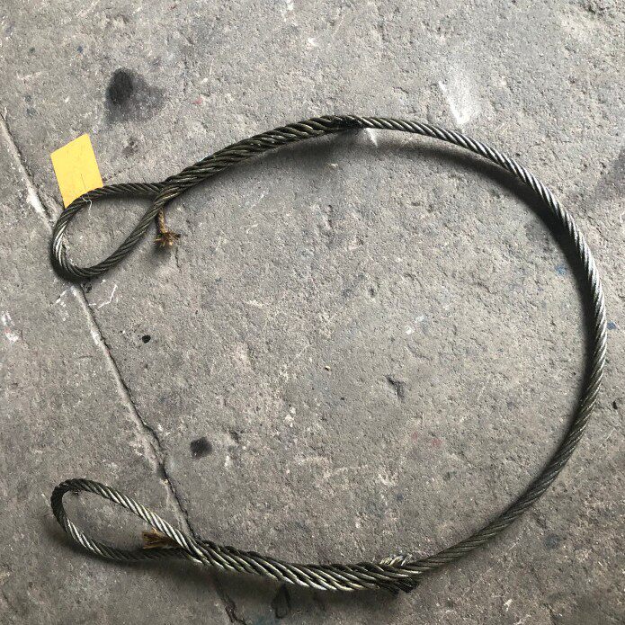 插编钢丝绳子手工编织钢丝绳起重吊具锁具编头子吊索具塔吊油丝绳