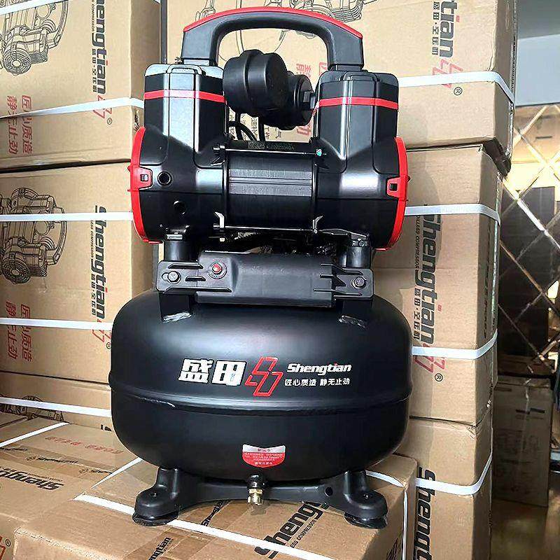 盛田空压机盛田葫芦机充气泵220v家用25小型空压机便携式气泵木工,机械设备,压缩机,淘宝优惠券,粉丝福利购,淘宝优惠卷