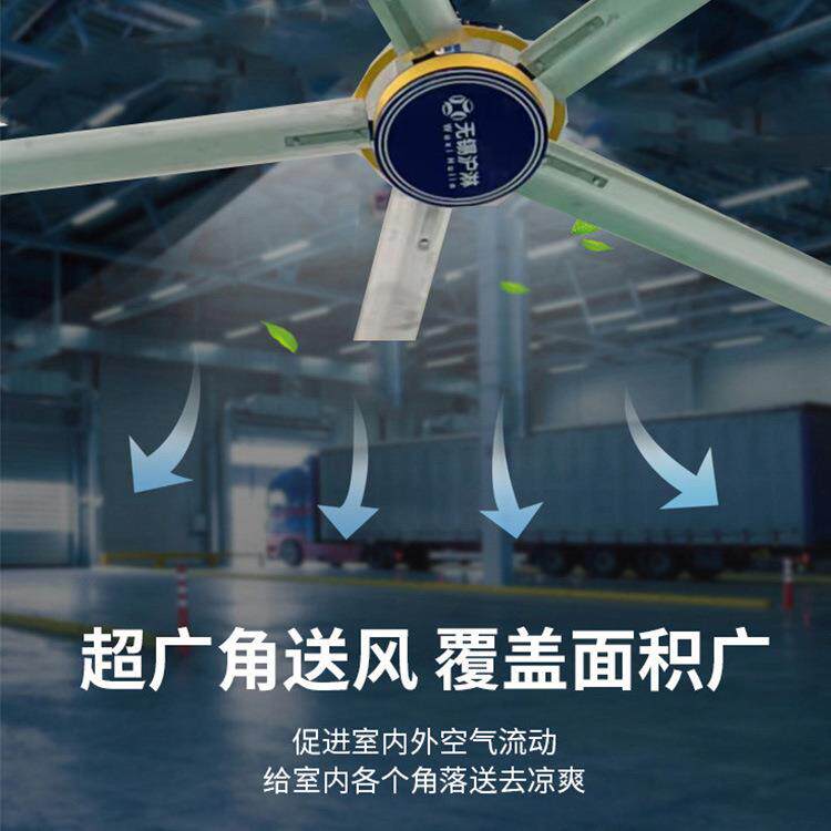大型工业吊扇 永磁吊扇上门安装 车间厂房通风降温消暑利器