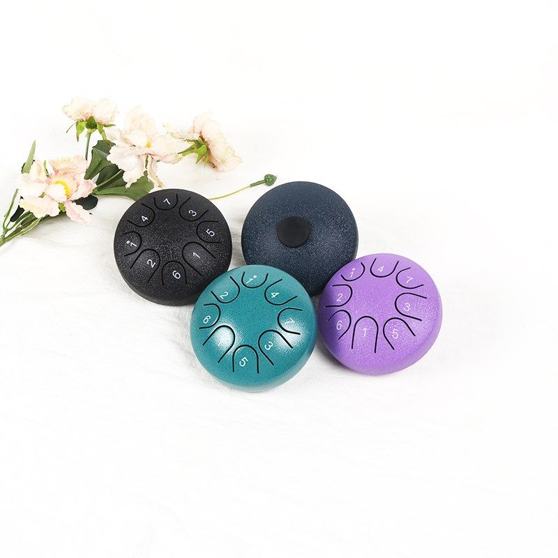 4.5寸8音迷你空灵鼓儿童初学启蒙成人钢舌手碟玩具摆件禅瑜伽冥想,乐器/吉他/钢琴/配件,空灵鼓,淘宝优惠券,粉丝福利购,淘宝优惠卷