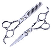 钢崎专业美发剪刀套装 平剪鹿角齿新牙剪打薄剪理发剪刀发型师专用