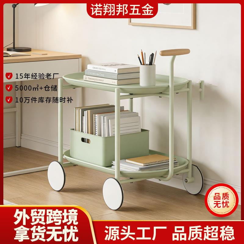 茶几可移动零食收纳小推车客厅沙发简约北欧边几家用小户型置物架