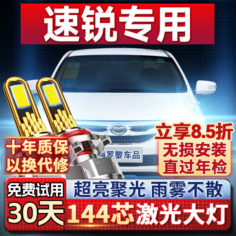 【聚光远射】速锐专用led大灯