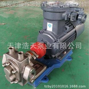 防爆变频保温齿轮泵TDEB 沥青 柴油 机油 润滑油 胶水 树脂齿轮泵