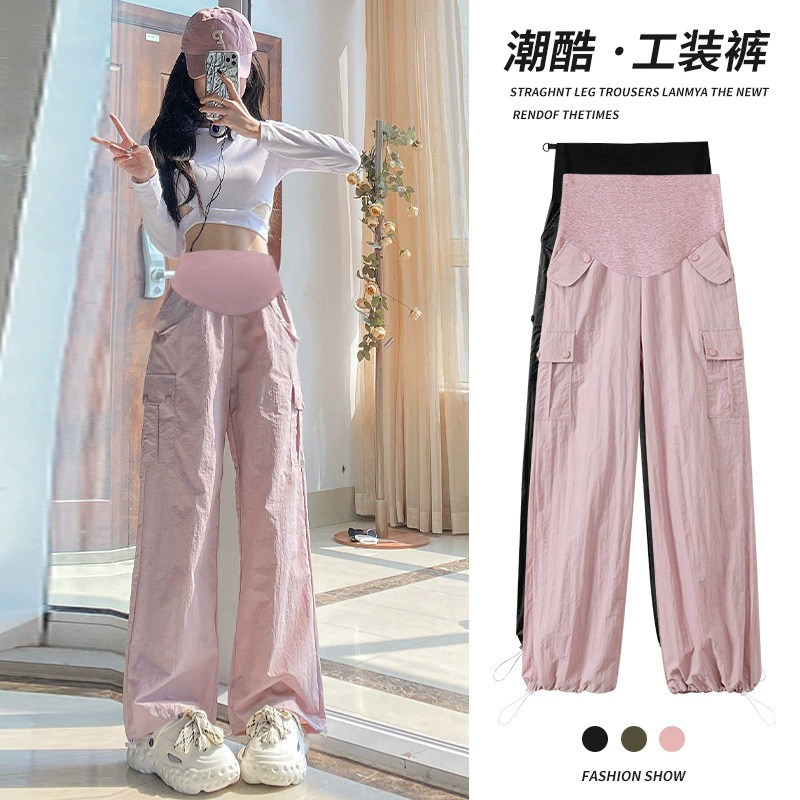 孕妇裤子夏款外穿2023新款孕早期阔腿裤夏装小个子打底裤夏季薄款,孕妇装/孕产妇用品/营养,孕妇打底裤,淘宝优惠券,粉丝福利购,淘宝优惠卷