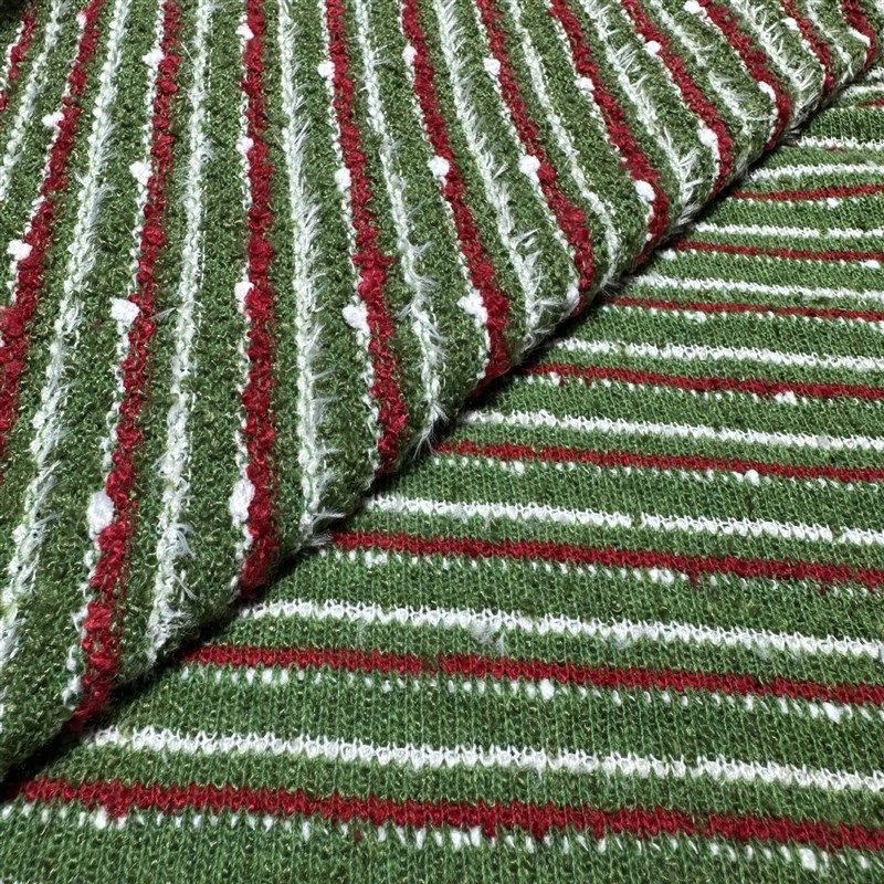 毛线针织面料工艺品间条羊毛布粗针家绿红白绒球布圣诞布厂针织布,纺织面料/辅料/配套,棉麻面料,淘宝优惠券,粉丝福利购,淘宝优惠卷