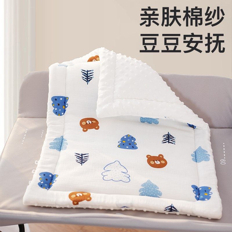 尿布台垫子秋冬婴儿床垫褥子冬天新生儿换尿布护理台软垫棉垫套装图片