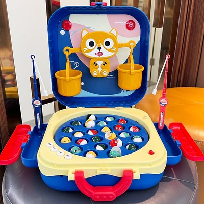 儿童益智玩具1一2一3岁宝宝钓鱼二三周岁半小女孩男童生日礼物4两