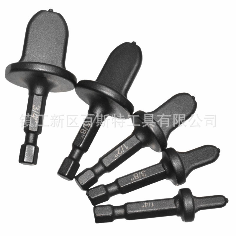五件套六角c柄喇叭口胀管器 空调铜管扩口器 撑管器 管口扩大工具