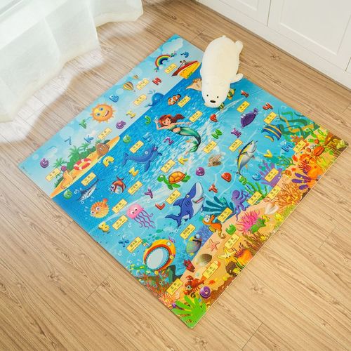 泡沫地垫60x60家用泡沫垫儿童卡通拼接地M垫拼图地板垫爬爬垫加厚