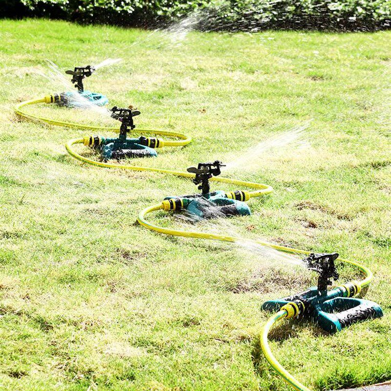 园林花园洒水器可控摇臂自动旋转屋顶喷水降温草坪喷灌园艺喷头