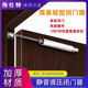 闭门器常开房门气压式 置 缓冲定位回弹器免打孔阻尼简易自动关门装