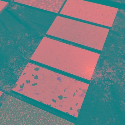 仿石英石小颗粒水磨石瓷砖  工程民宿餐饮服装店地砖 卫生间墙砖