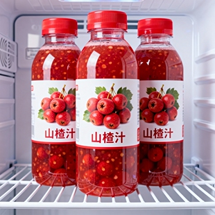 20瓶口感细腻解油腻解辣划算 山楂汁果味饮料220ml 官方推荐