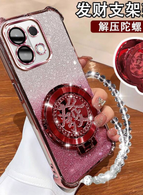 oppok12S网红手机壳K12S国潮旋转磁吸支架OPPOK12S硅胶软壳PLD110镜头膜全包0pp0K12s四角防摔K12S创意保护套