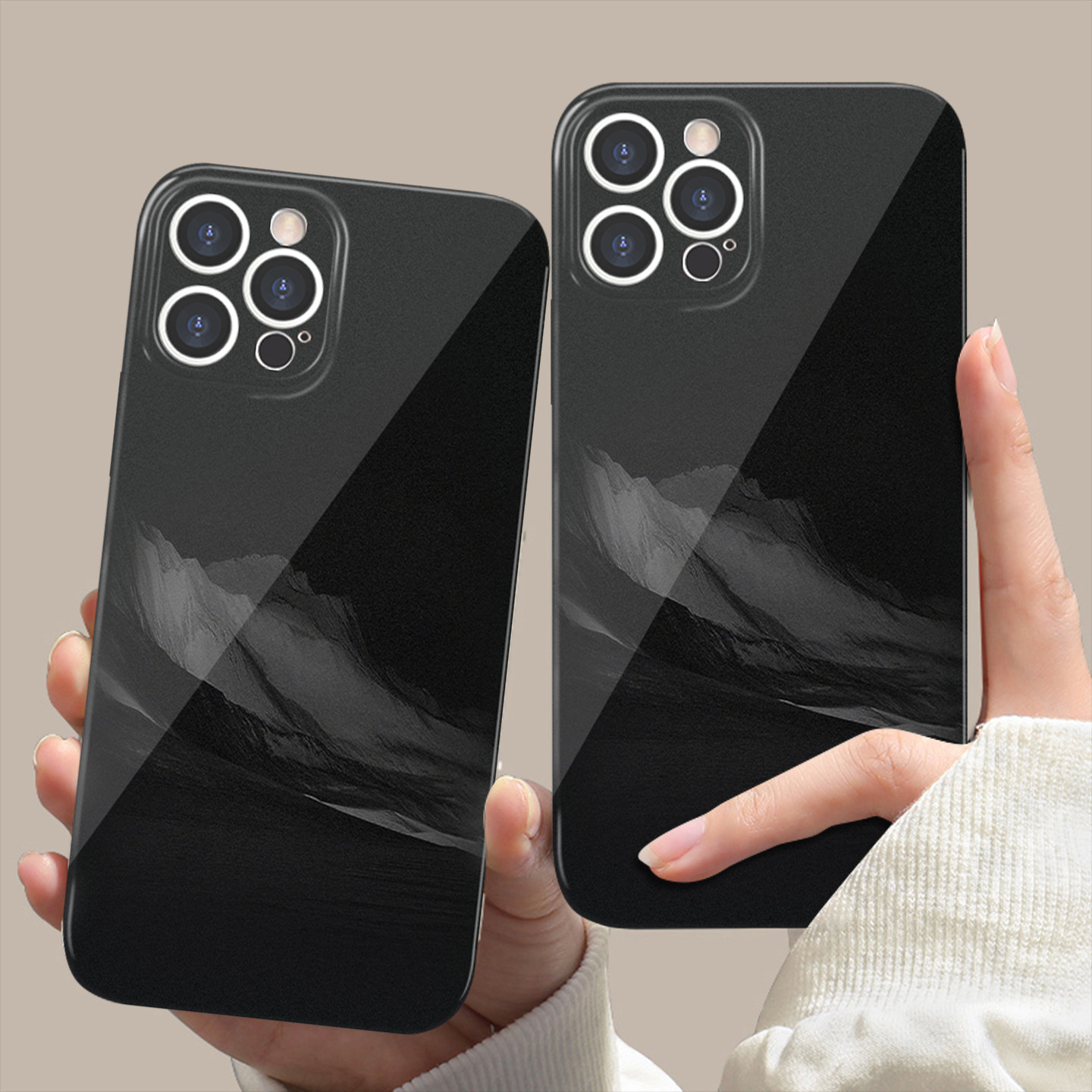 田栩宁同款手机壳苹果17华为pura70简约iPhone16promax一加15山脉mate60雪山vivo明星OPPO黑白14周边13适用40,3C数码配件,手机保护套/壳,淘宝优惠券,粉丝福利购,淘宝优惠卷