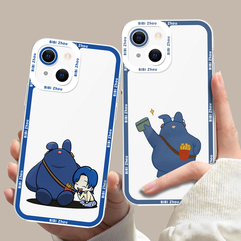 周笔畅睡不醒透明软壳