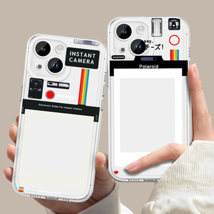 追星女孩的本命手机壳苹果16华为pura70可放iPhone15promax一加13照片打印mate60拍立得vivo能放OPPO的14可以