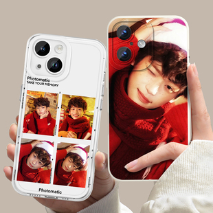 圣诞梓渝手机壳苹果17华为mate60圣诞节iPhone16promax元素pura70一加14周边OPPO明星vivo氛围13创意同款适用