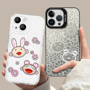 邝玲玲同款手机壳苹果16华为pura70lingorm卡通iPhone15promax一加13日系mate60orm周边vivo明星OPPO联名适用