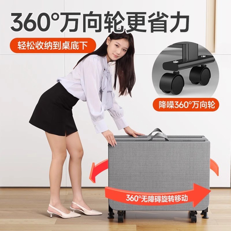 午休折叠床办公室躺椅成人家用便捷行军床不占空间午睡神器单人床