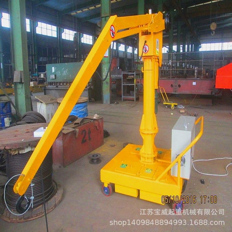榆林可移动蓄电池式平衡吊100-500kg小型起重机报价宝威