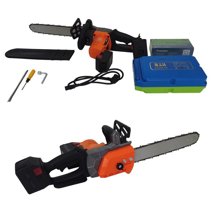 。充电式电锯大功率电链锯手提伐木锯户外锯子家用小型手持电动工,农用物资,苗木固定器/支撑器,淘宝优惠券,粉丝福利购,淘宝优惠卷