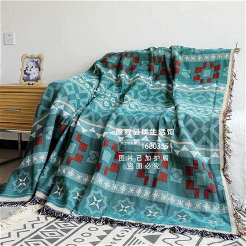 北欧摩洛哥仿棉麻四季加厚防滑沙发垫罩J巾流苏线毯盖布床旗桌布,居家布艺,沙发垫,淘宝优惠券,粉丝福利购,淘宝优惠卷