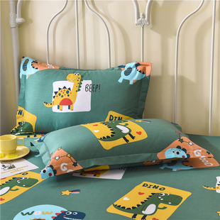 1.35米床笠单件纯棉儿童135x200cm全棉1.2床罩1米35一三五2二5八8