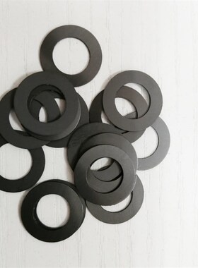 M5黑色石墨尼龙垫圈塑胶平垫超薄垫片 内径5 0.3 0.N4 0.5 0.6 1m
