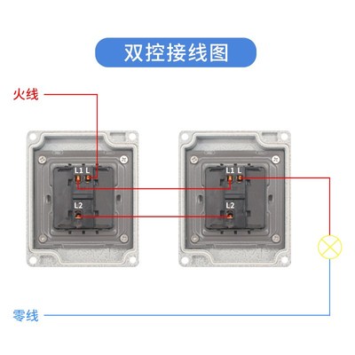 防爆墙壁开关220V防爆照明开关86型明装门禁单开双开厂房熔断路器