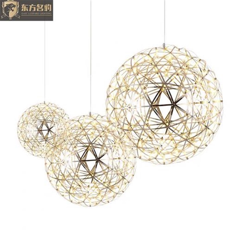 LED圆球酒店别墅吊灯工程大堂F售楼部灯具个性艺术创意灯具
