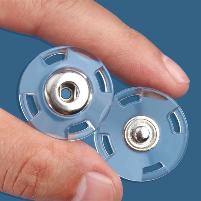 暗扣隐形扣透明毛呢大衣扣子摁扣按压式开衫毛衣外套按扣子母扣