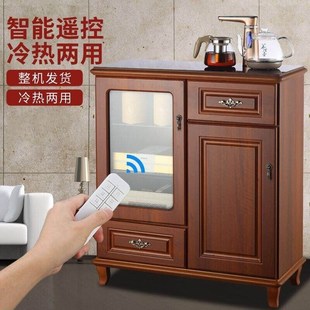 实木茶吧机6 新款 612饮水柜双门智能遥控z欧式 家用全自动新款 立式