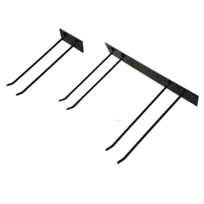 壁挂式工具置物架铁艺储物架美式车库花园庭院铲子铁锹耙子软管架