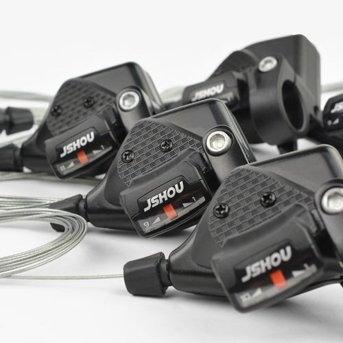 山地折叠自行车变速器指拨配件7 8 9 10 24 21 27速 左右变速拨杆