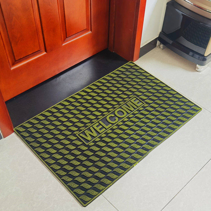 橡胶刮泥地垫耐磨厚重垫子玄关过道门垫防滑隔水家用进门欢迎脚垫,居家布艺,家用脚垫,淘宝优惠券,粉丝福利购,淘宝优惠卷