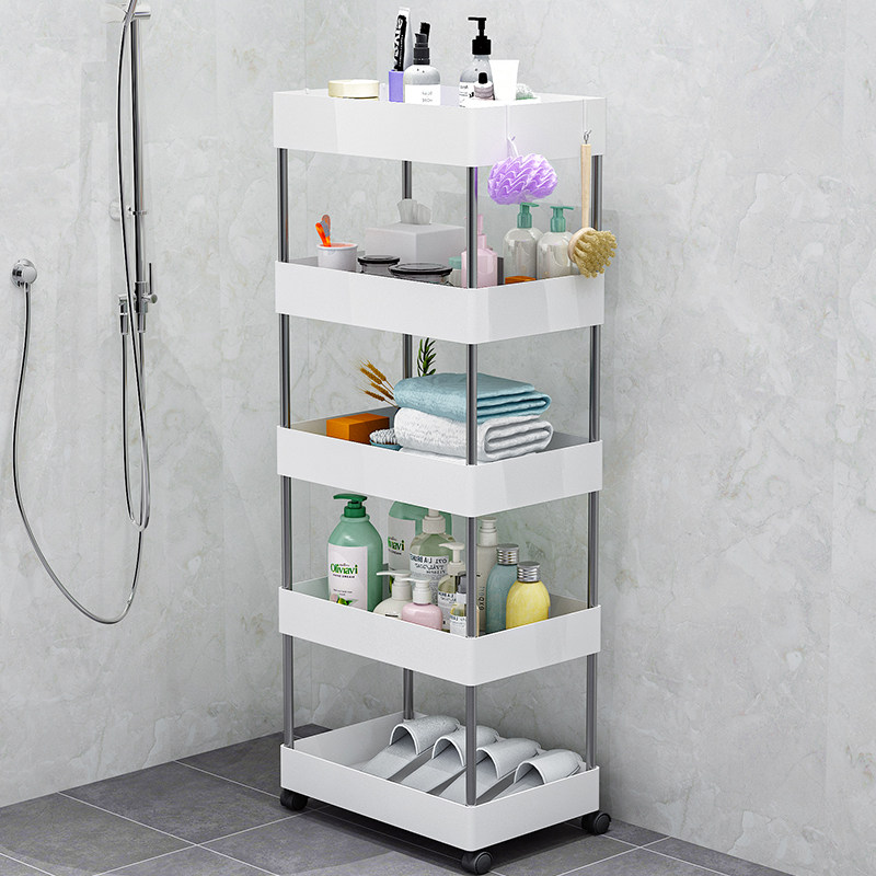 冰箱夹缝置物架落地多层厨房用品橱柜缝隙储物架家用可移动小推车,住宅家具,搁板/置物架/家用陈列架,淘宝优惠券,粉丝福利购,淘宝优惠卷