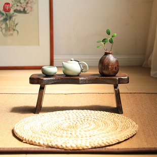 天兰美实木禅修凳小板凳儿童矮凳脚踏凳换鞋家用茶几打坐凳成人