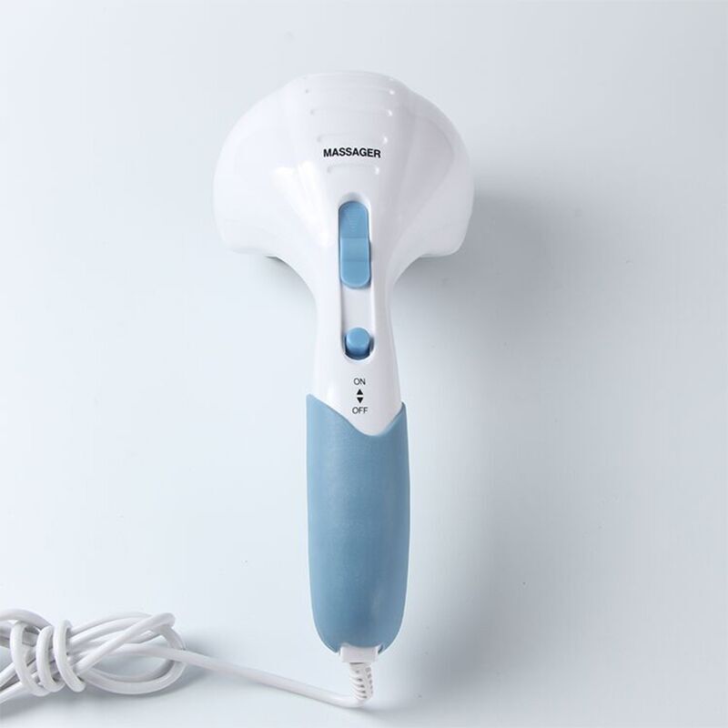 海豚按器双头按棒电动多功能颈部腰部颈椎按捶背器全身