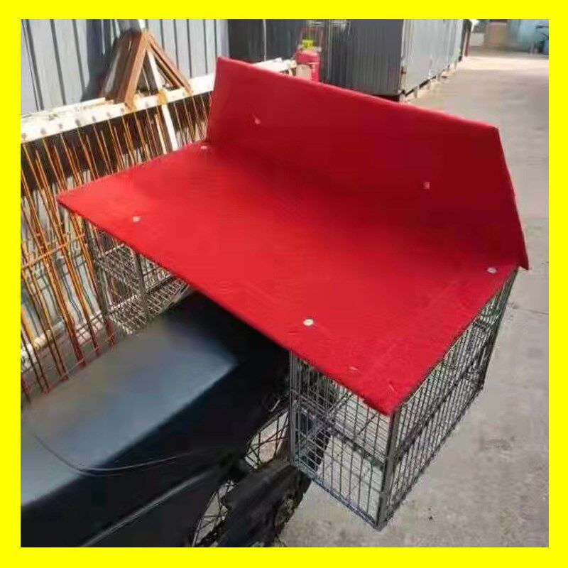 天鹰新款精品驮笼摩托车趴狗架驮狗笼叠加笼驮笼兔笼多功能通用型