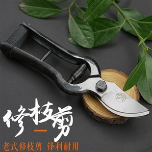 老式望儿山修枝剪果树树枝剪刀园艺省力树花盆栽粗枝剪果园花艺剪