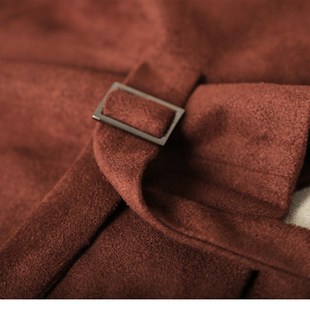 薄款 修身 短款 甄选麂皮绒 女装 可穿复古风格 时尚 马甲潮 春夏秋三季