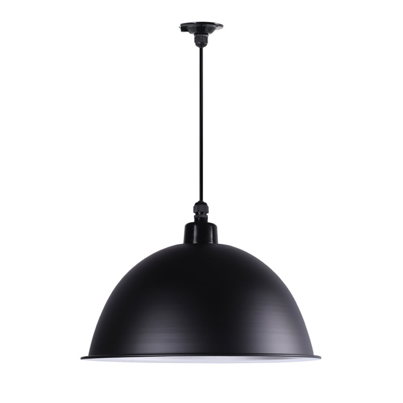 led工矿灯黑色车间仓库工厂灯工业风吊灯单头舞蹈室商铺灯罩外壳,家装灯饰光源,工矿灯具,淘宝优惠券,粉丝福利购,淘宝优惠卷