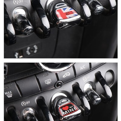 适用于宝马迷你改装cooper一键启动贴改装mini专用点火按键装饰贴