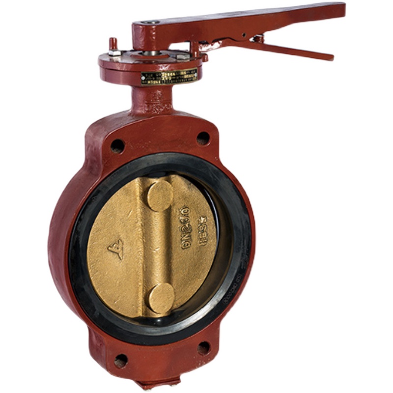GB3036-94A 船用青铜中心型螺旋式手动蝶阀A型1