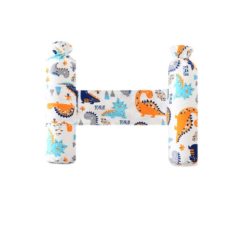 安抚枕圆柱形婴儿枕头防惊跳侧睡靠枕新生儿宝宝睡觉抱枕纯棉荞麦