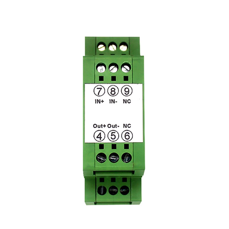 一进两出12v正弦波/锯齿波转5v/24v/方波信号转换器/隔离变送器