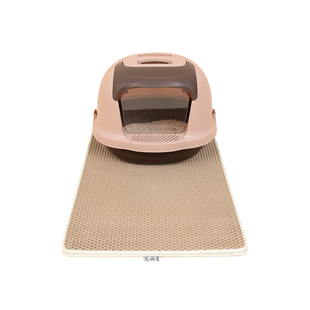 宠满屋猫砂垫防带出双层猫厕所防落砂网格过滤防外溅猫咪垫子定制